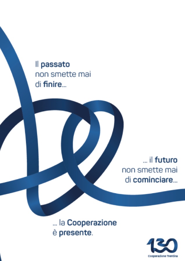 Cartolina con il nastro a nodo