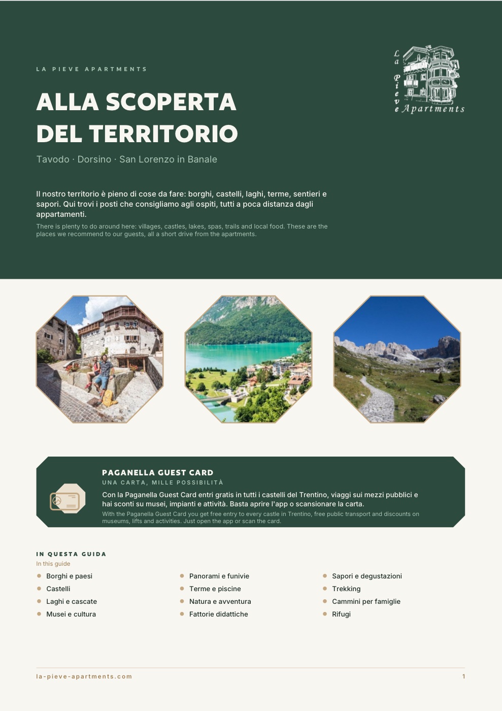 Guida: alla scoperta del territorio