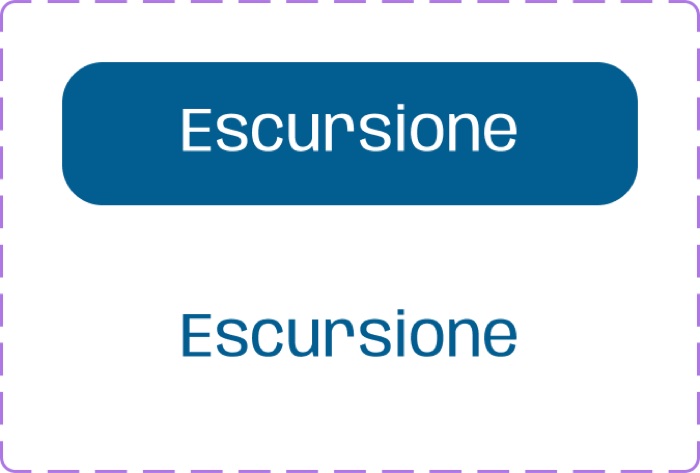 Bottoni Escursione, pieno e vuoto