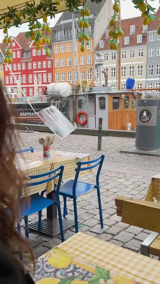 Reel: il menu che vola a Nyhavn